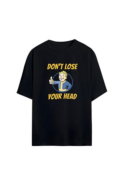 Adrift Fallout Unisex Oversize T-shirt - Σχεδιασμένο