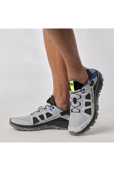 Salomon Techamphibıan 5 Pearl - Lapis Blue and Safety Yellow Outdoor Shoes L47113800