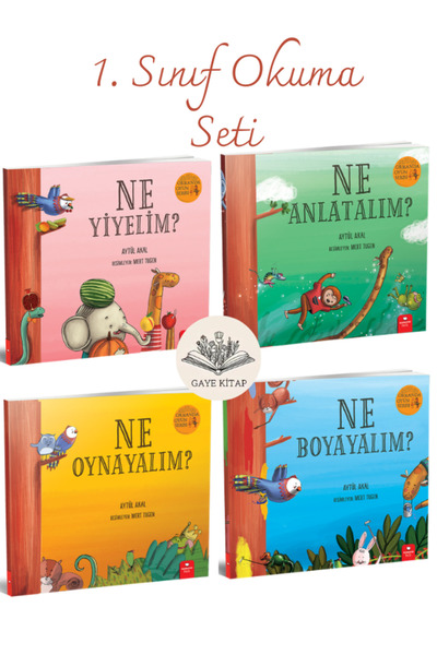 Redhouse Kidz Yayınları Ne Yiyelim? - Ne Anlatalım? - Ne Oynayalım? - Ne Boya...
