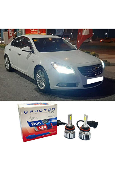 Photon Opel insignia A Uyumlu Led Xenon Uzun Far Ampulü H1 Duo Yeni Seri Beya...