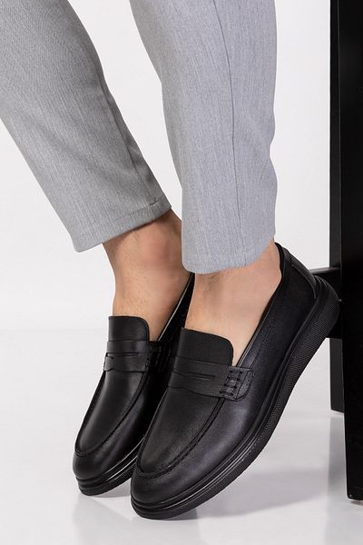 maximoda Pantofi confortabili pentru bărbați din piele naturală - piele interioară și exterioară