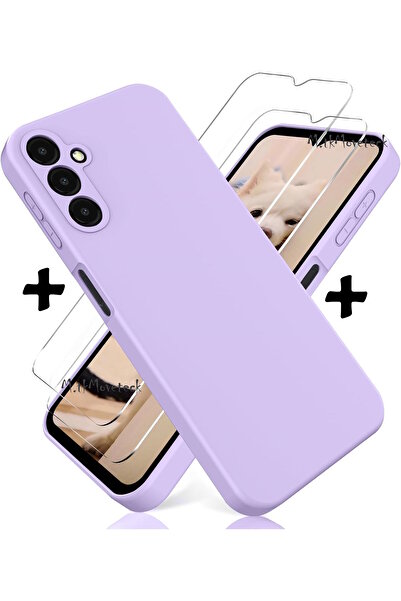 m.tk moveteck Samsung Galaxy M15 Kılıf Kamera Korumalı Yumuşak Mat Silikon + ...