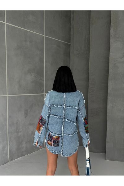 SOLİS MODA Jachetă de blugi pentru femei cu design special