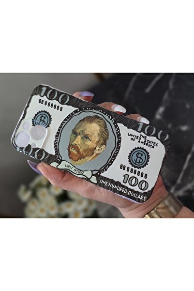 SUPER FRAME Iphone 13 Uyumlu Van Gogh Tasarımlı Şeffaf Telefon Kılıfı