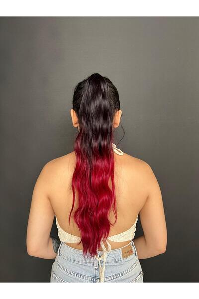 Suzan Peruk Mini Mandallı Tokalı Postiş Topuz At kuyruğu