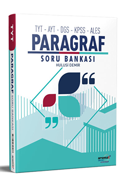 Aromat Yayınları Aromat TYT AYT DGS KPSS ALES Paragraf Soru Bankası  Hulusi D...