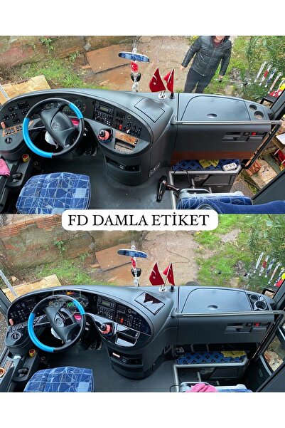 FD Damla Etiket طقم توربيدو ووحدة تحكم مرسيدس ترافيجو - غطاء للصدر، لون أسود ...