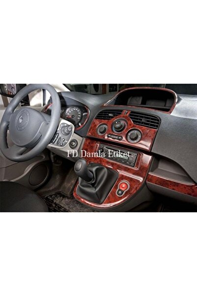 FD Damla Etiket Renault Kango 2009-2016 - صندوق القفازات، وحدة التحكم، زخرفة،...