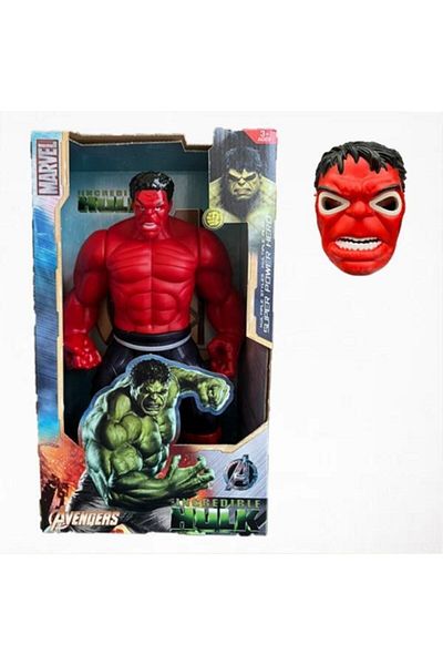 Ailenizin Oyuncakçısı لعبة Marvel Avengers Avengers - شخصية هالك الريفية المضيئة، قناع وشخصية الحركة