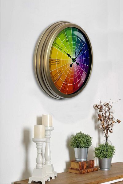 Kasva Concept 40 cm Antique Metal New Color Wall Clock