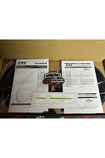 Apocalpyse DEAF BONCE APOCALYPSE HANNİBAL HM-8E+ 160 WATT 80 RMS 20 CM SPL MİDRANGE TAKIMI