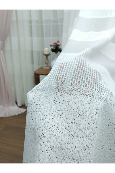 Esse Home Brilliant Tulle Curtain Transverse Striped, 600X260, Tight Pleat, 1/3