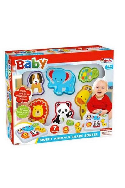 DEDE Educational Toy - Learning Cute Animals, Bultak Colors and Animals Gvn