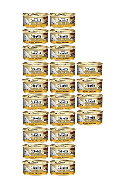 Gourmet Gourmet Gold Hindili Ve Ördekli Parça Etli Kedi Konservesi 85 Gr X 24...