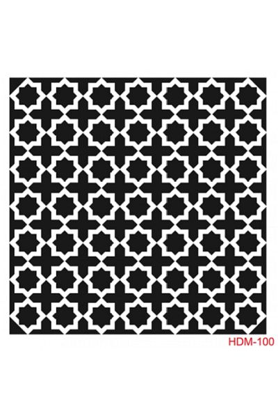 Cadence Home Decor Stencil Hdm100 (25 X 25)