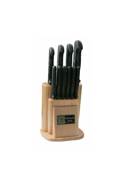 Sürbisa Genuine Sürmene Countertop 10-Piece Knife Set with Non-Slip Handle