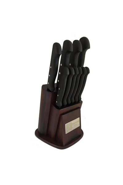 Sürbisa Black Pin Antique Knife Set 11 Pieces 61500