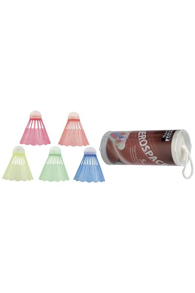 TALBOT Torro Tech Aerospace Colorful Badminton Ball Set of 5 - 2 Boxes