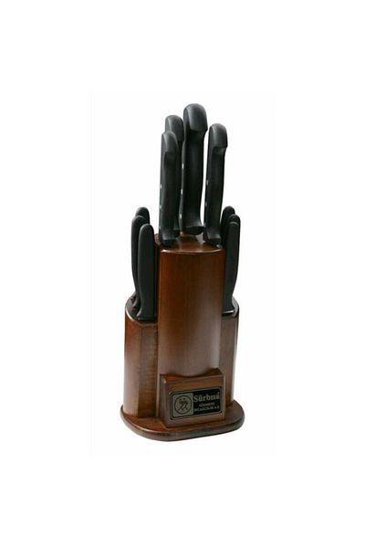 Sürbisa Sürmene 61504 Set Knife 10 Pieces - Antique