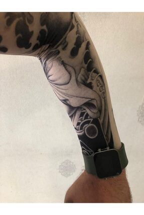 one spray tattoo giyilebilir corap dovme zarlar dovmesi cift kol 2 adet fiyati yorumlari trendyol