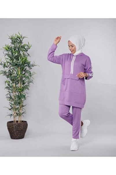 Nessia Kapşonlu Tesettür Takım