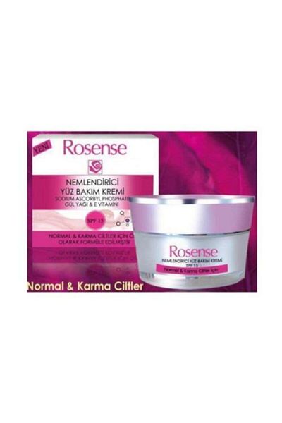 Rosense 50Ml Moisturizing Face Care Cream - Normal and Combination Skin