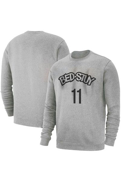 usateamfans Ανδρικό γκρι φούτερ Kyrie Irving Basic