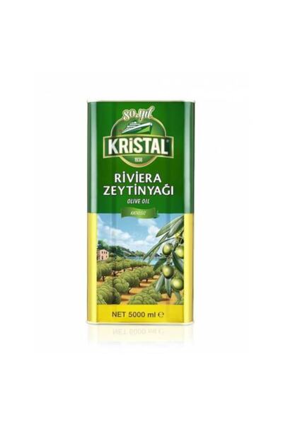 Berke Fidancılık Kristal Riviera Zeytinyağı Katkısız 5 l Teneke