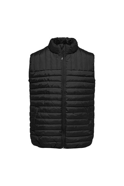 Only & Sons Vestă neagră Paul Quilted Only Sons pentru bărbați 22015123 -blk