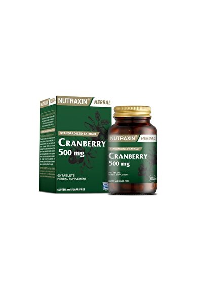 Nutraxin Turna Yemişi Içereikli Cranberry 500 mg