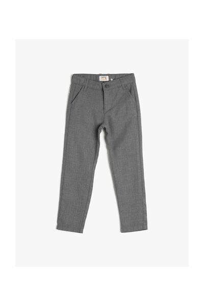 Koton Pantaloni de buzunar gri pentru băiat