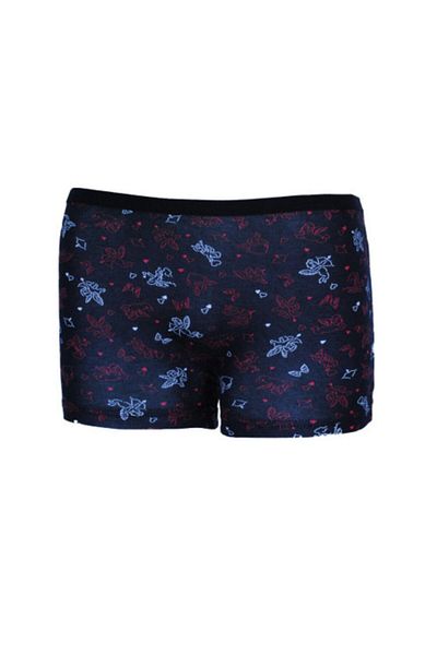 COTBOXER Γυναικείο μπόξερ Navy Blue Eros με σχέδιο