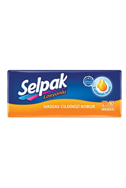 Selpak Lotion Wipes 10 Pack