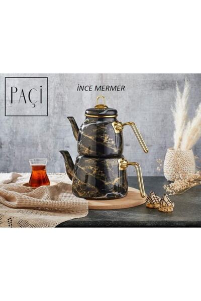 Elit Class Emaye Çaydanlık Takımı 11 Renk Seçeneği