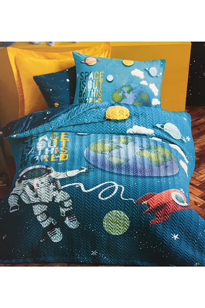 Cotton Box Set astronaut-spațial pentru patru anotimpuri, 100% bumbac