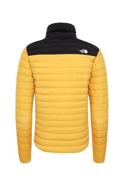 THE NORTH FACE Stretch Down Men's Outdoor Coat Yellow/black