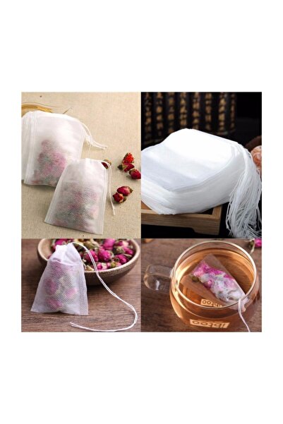 OEMN Sallama Çay Poşeti Boş Kokusuz 9x10 cm 100 lü Paket Filtre kahve poşeti