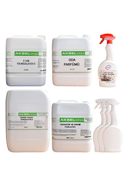 akbel SİTE VE APARTMAN TEMİZLİK SETİ (MAXİ SET)