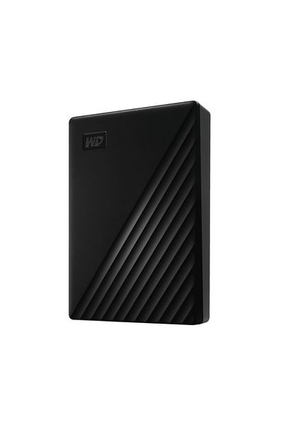 WD My Passport 4Tb 2.5" USB 3.2 Portable Disk Wdbpkj0040Bbk-Wesn Black