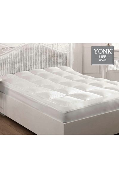Zarif Home Yonk Life Double Sleeping Pad-160/200+30 Cm-100% Microfiber Fabric