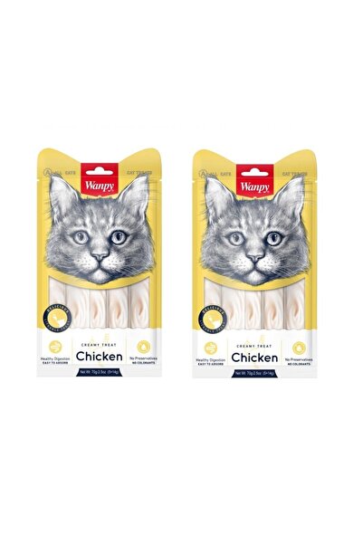 Wanpy Tavuklu Kedi Sıvı Ödülü 14 gr 2 Paket