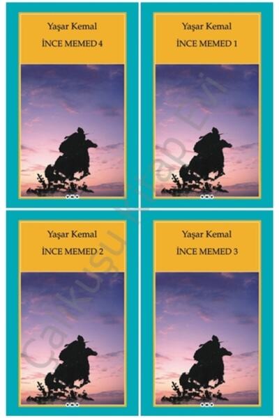 Yapı Kredi Yayınları Yaşar Kemal Ince Memed 1-2-3-4 (4 Kitaplık Set - )