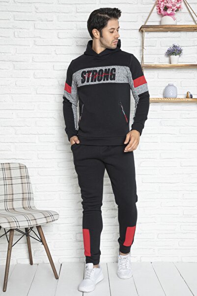 BİRŞEN Erkek3 Iplik Kumaş Kışlık Pijama Takımı