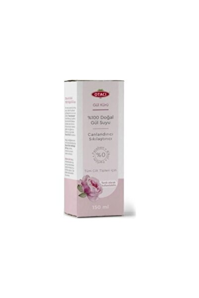 Otacı Canlandırıcı & Sıkılaştırıcı- %100 Doğal Gül Suyu - Gül Kürü 150 Ml.