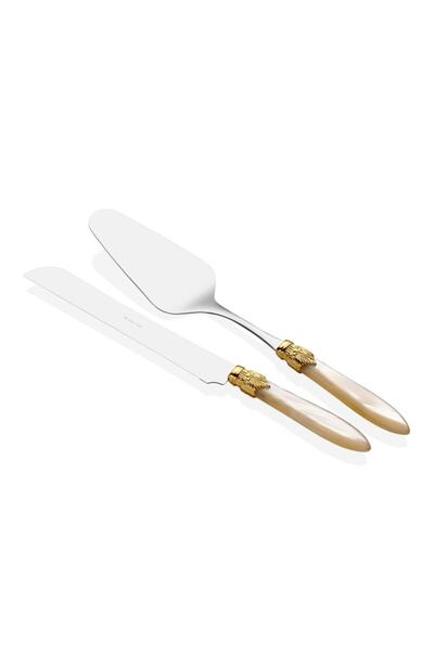 RİVADOSSİ SANDRO Rivadossi Laura Ring Cream Cake Serving Set