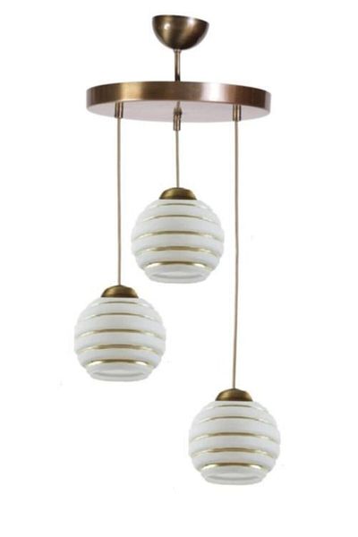 Uçar Pendant Lamp 3 Pieces Antique Seritcam