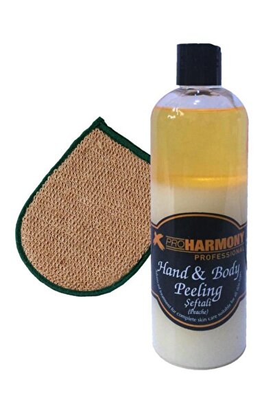X Pro Harmony Xproharmony El-ayak-vücut Peelingi Şeftali 400ml+bambu Kese
