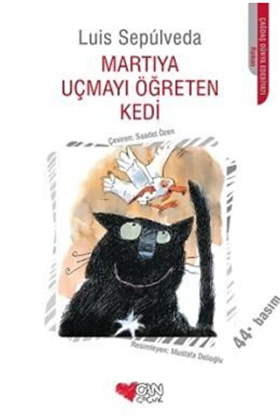 Can Yayınları Martıya Uçmayı Öğreten Kedi | Luis Sepulveda | Can Çocuk Yayınları