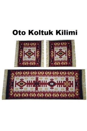 Vohotekstil Oto Koltuk Kilim Seti On Ve Arka Koltuk Takim 3 Parca Set Fiyati Yorumlari Trendyol