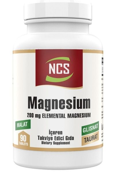 NCS Magnesium Elementel - 90 Calcium and Zinc Tablets, Vitamin D and K 120 Tablets